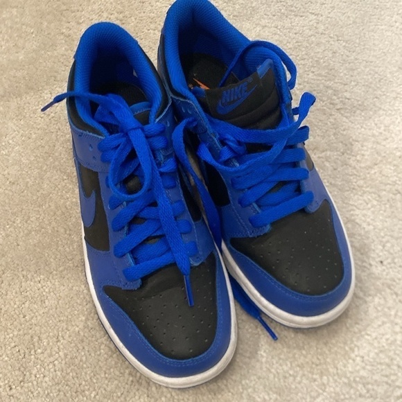 Nike Dunk Low GS Casual Sneaker Shoes Blue Black CW1590-001 NEW Multi Sz - Picture 2 of 7